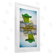 Robin Vandenabeele | Miami Beach Hut Reflection