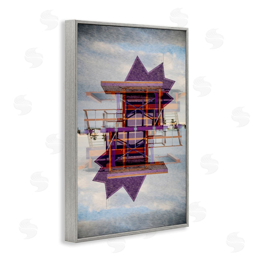 Robin Vandenabeele | Miami Beach Guard Reflection