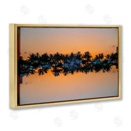 Robin Vandenabeele | Reflecting Sunset Palms