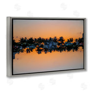 Robin Vandenabeele | Reflecting Sunset Palms