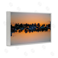 Robin Vandenabeele | Reflecting Sunset Palms