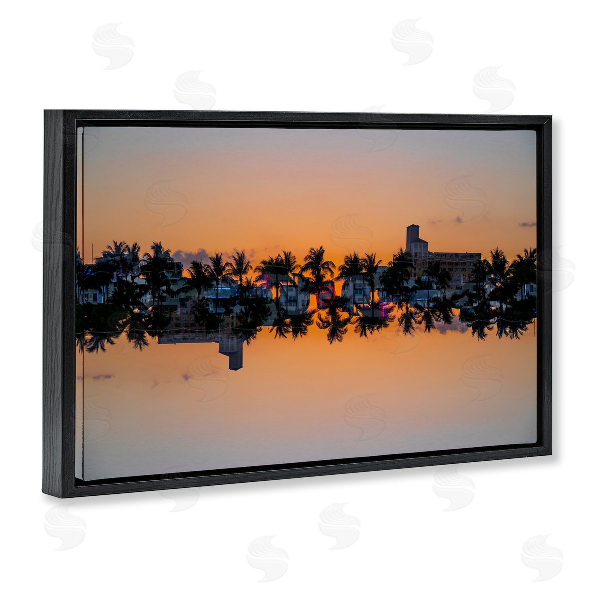 Robin Vandenabeele Tropical Summer Evening Canvas Wall Art Print