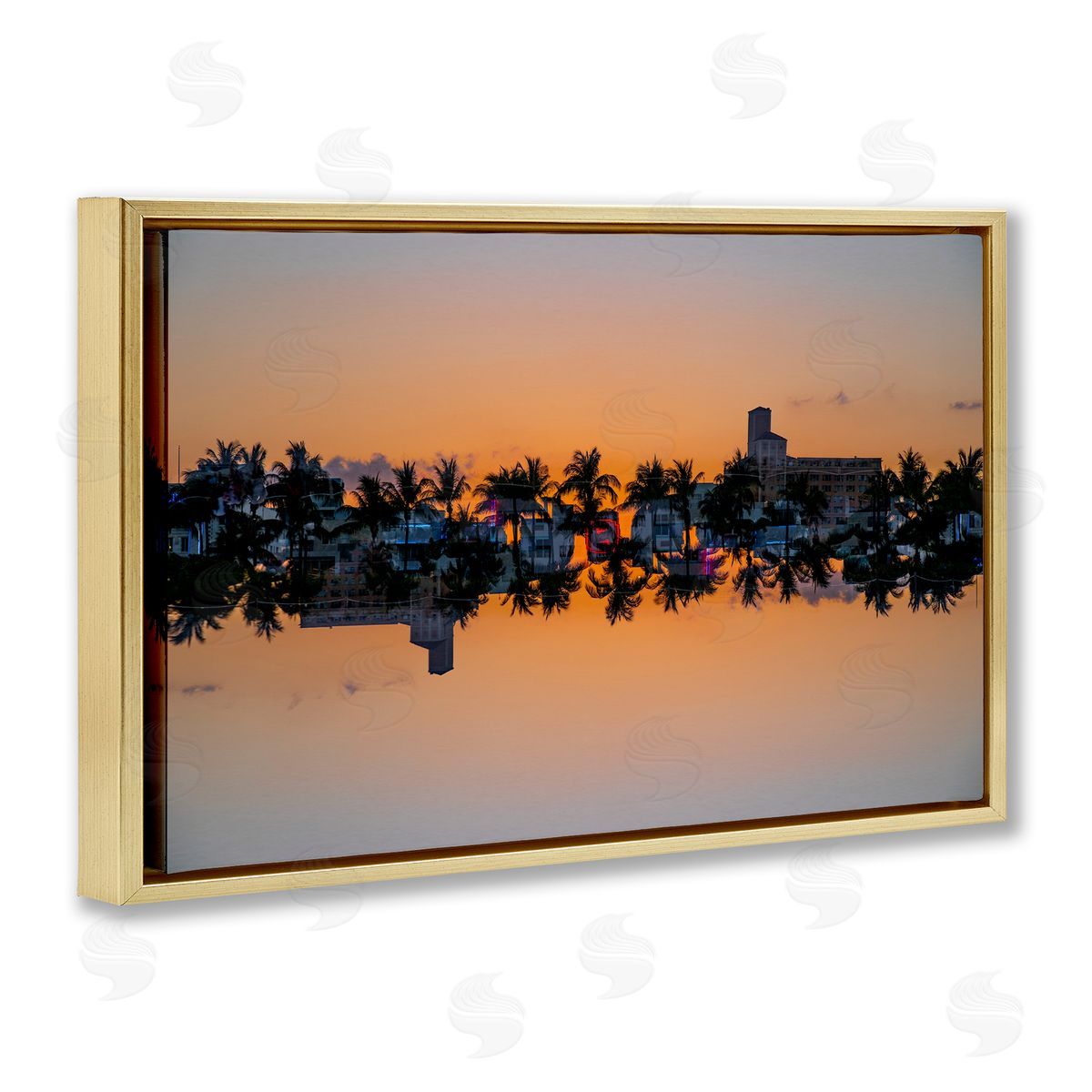 Robin Vandenabeele Tropical Summer Evening Canvas Wall Art Print