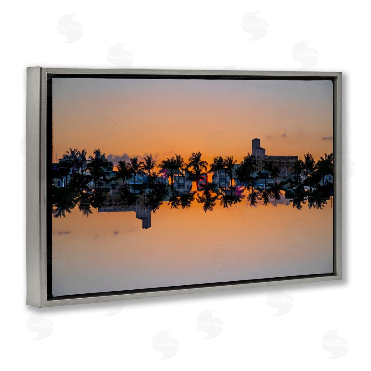 Robin Vandenabeele Tropical Summer Evening Canvas Wall Art Print