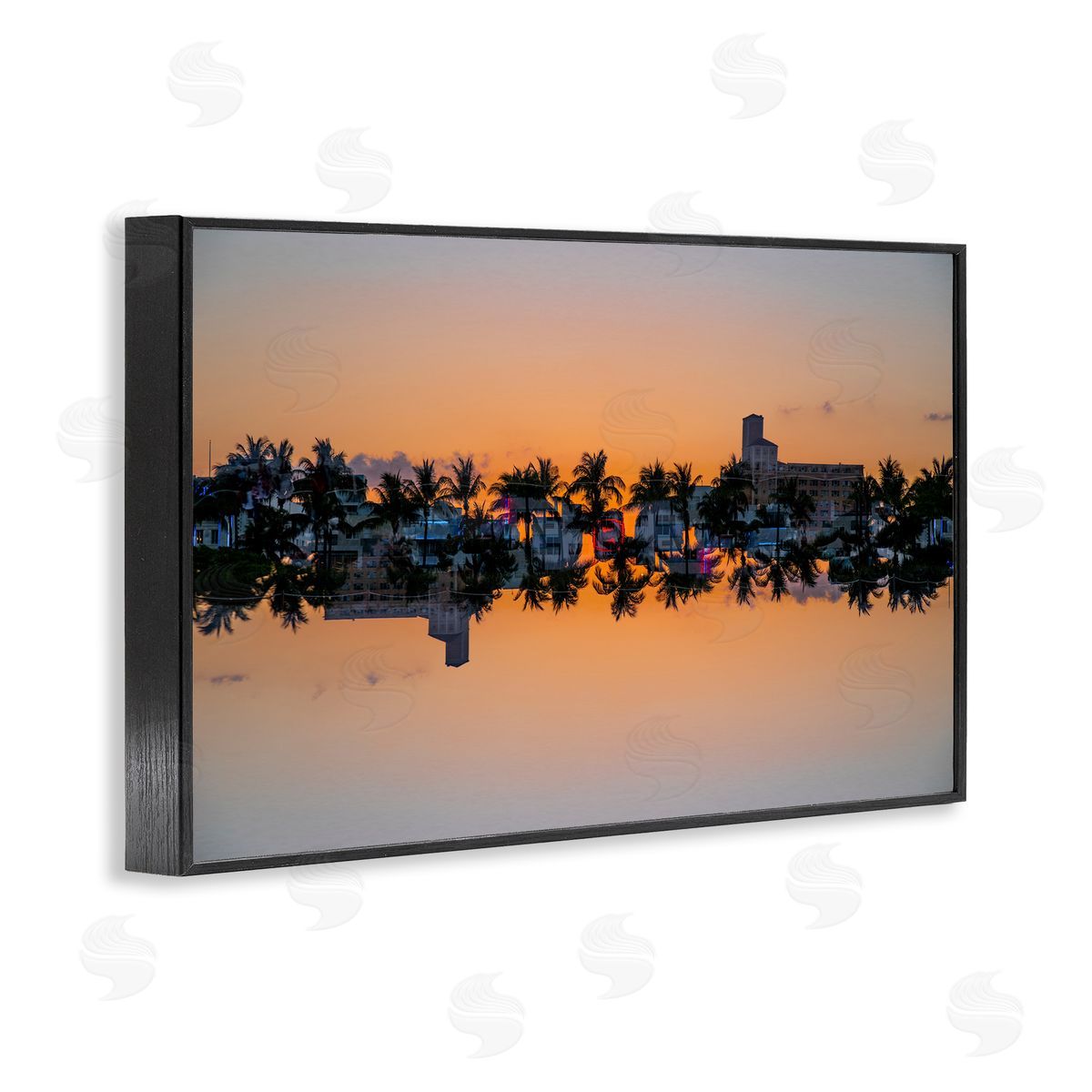 Robin Vandenabeele Tropical Summer Evening Canvas Wall Art Print