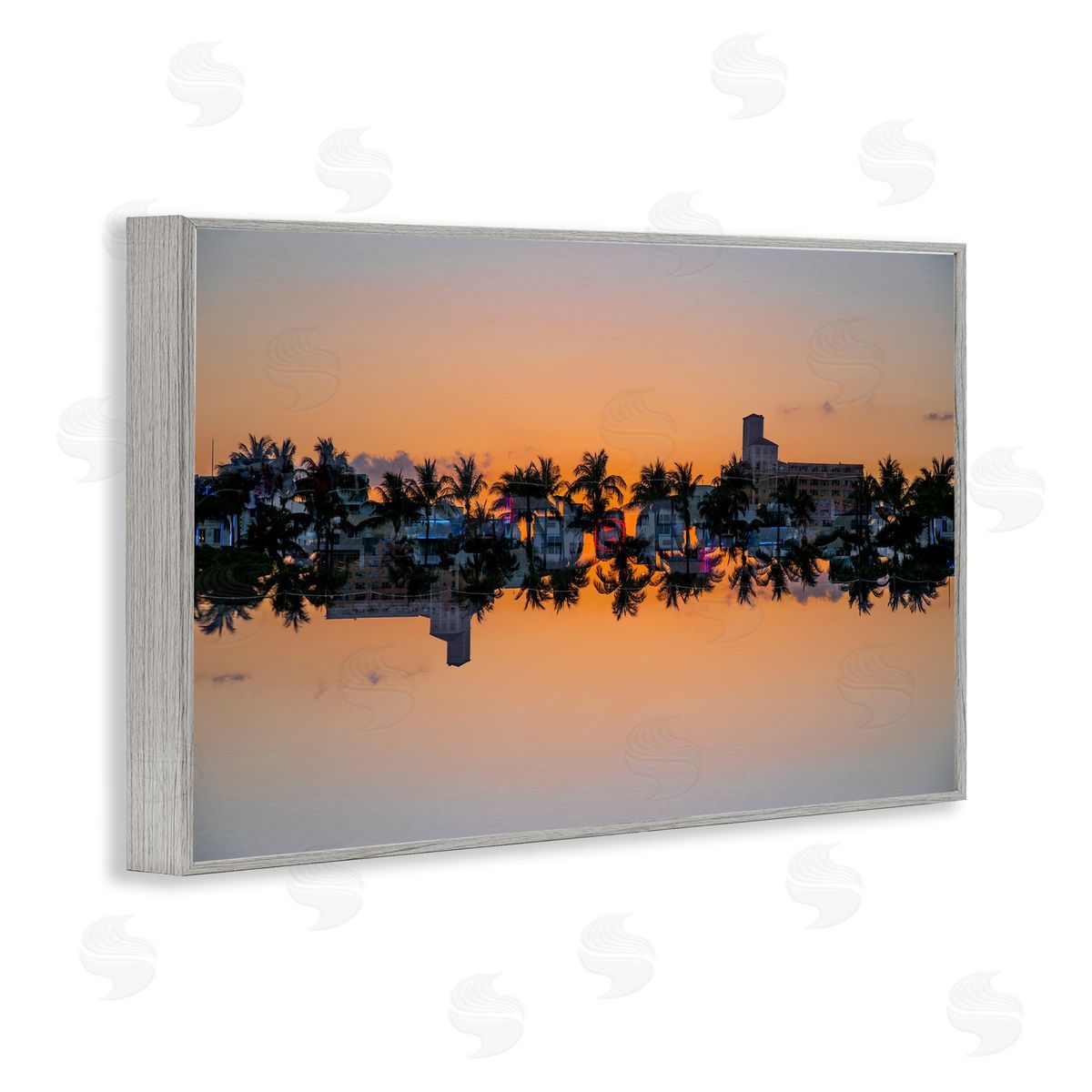 Robin Vandenabeele Tropical Summer Evening Canvas Wall Art Print