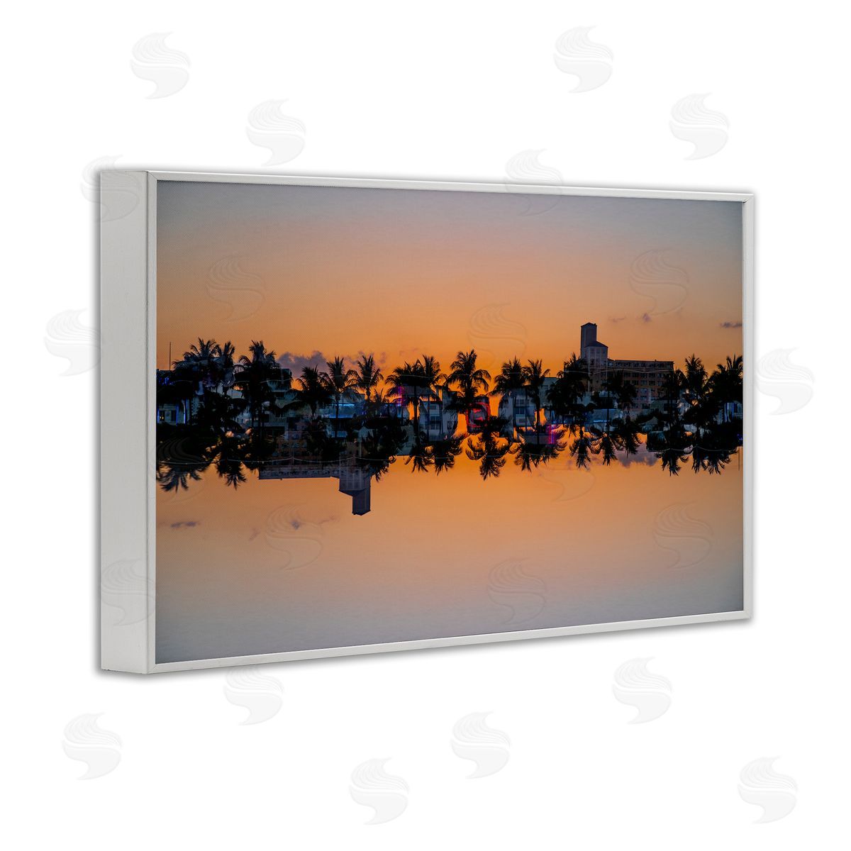 Robin Vandenabeele Tropical Summer Evening Canvas Wall Art Print