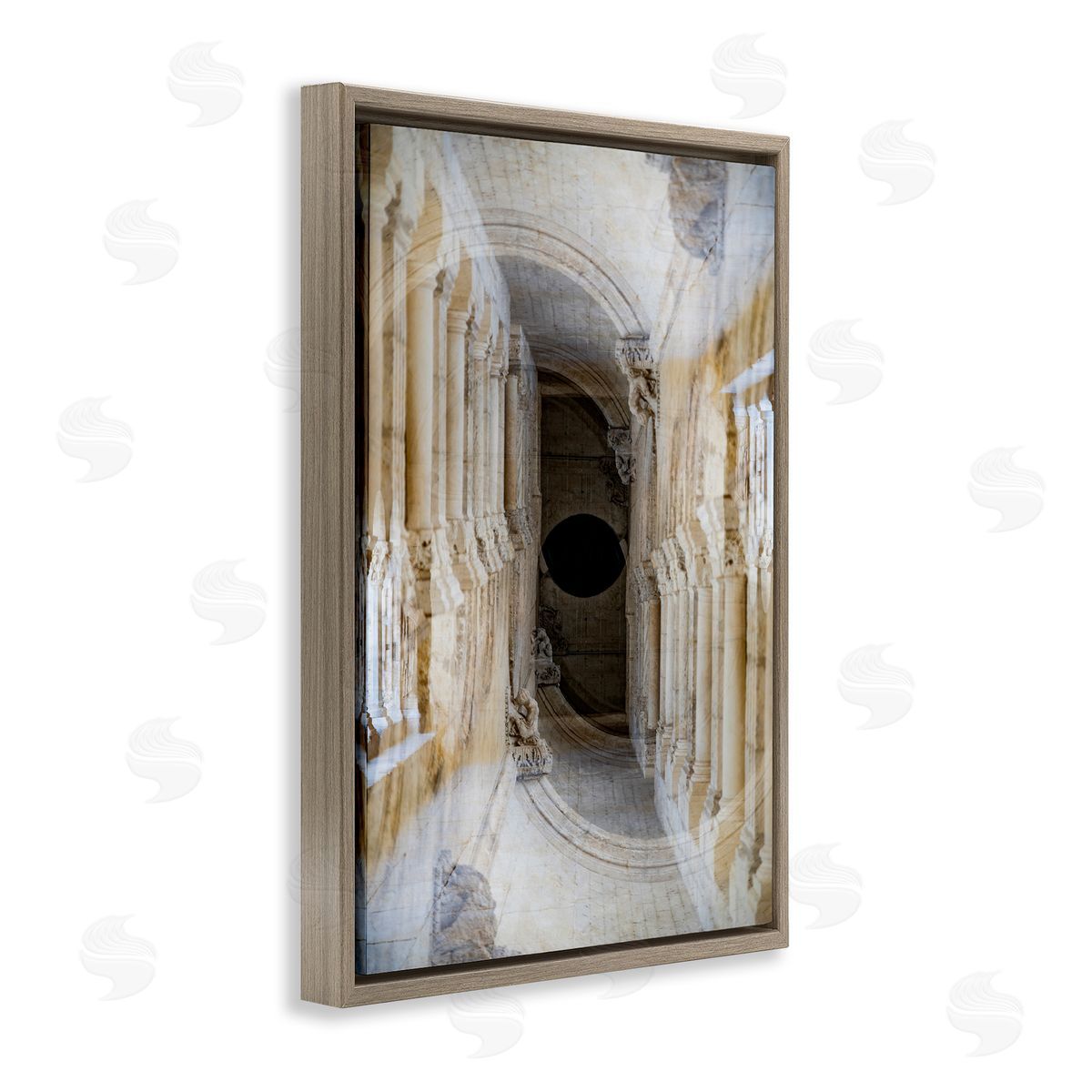 Robin Vandenabeele Surrealist Symmetry Columns Canvas Wall Art Print