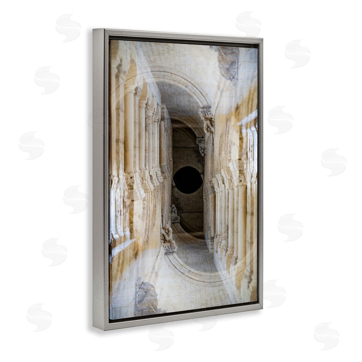 Robin Vandenabeele Surrealist Symmetry Columns Canvas Wall Art Print