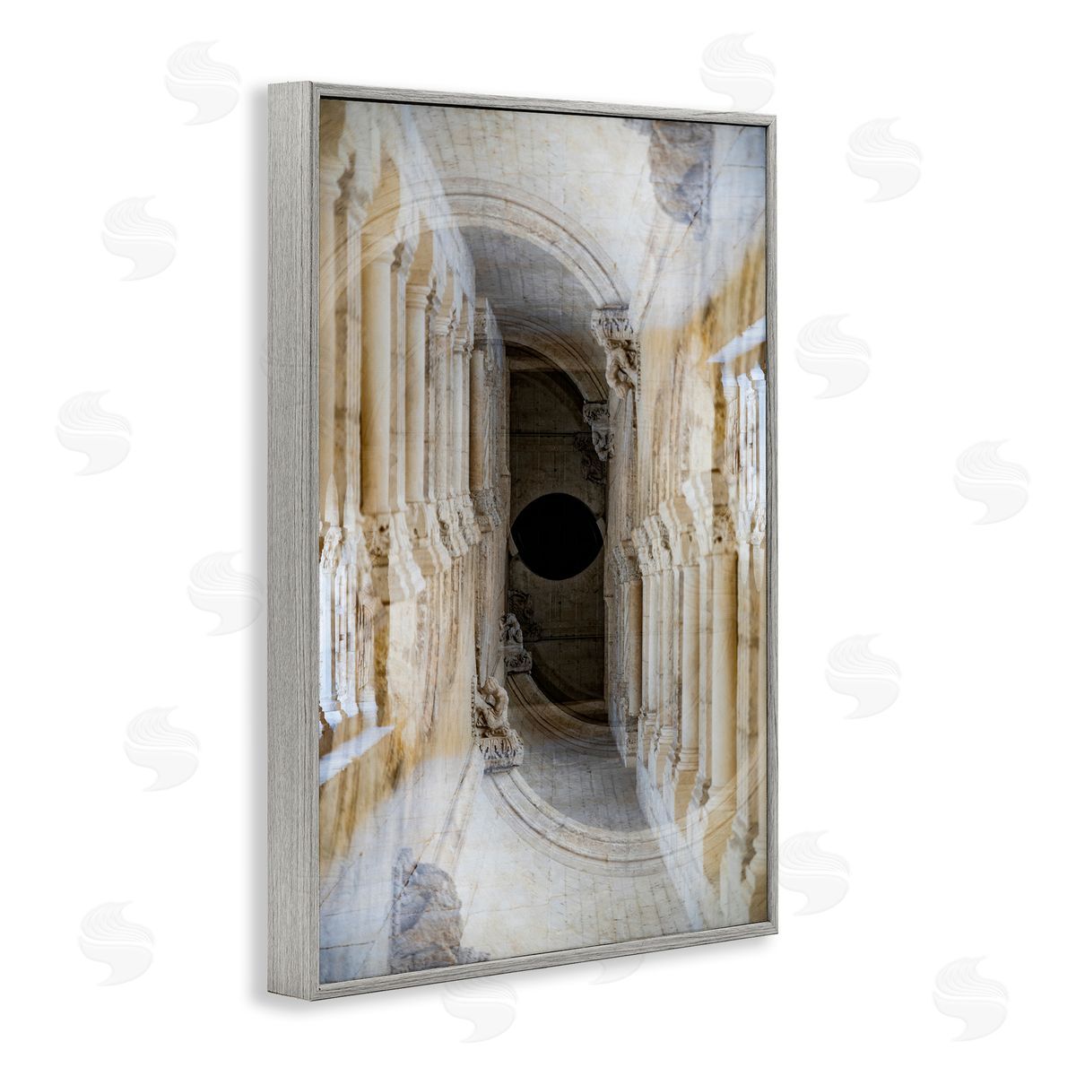 Robin Vandenabeele Surrealist Symmetry Columns Canvas Wall Art Print