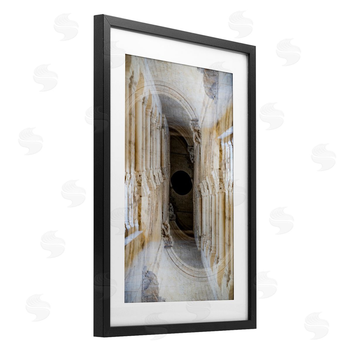 Robin Vandenabeele Surrealist Symmetry Columns Canvas Wall Art Print