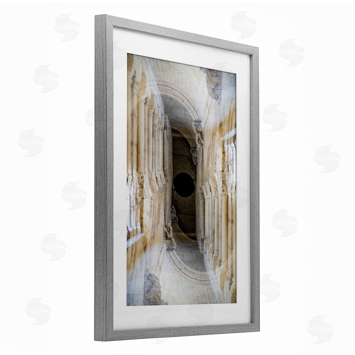 Robin Vandenabeele Surrealist Symmetry Columns Canvas Wall Art Print
