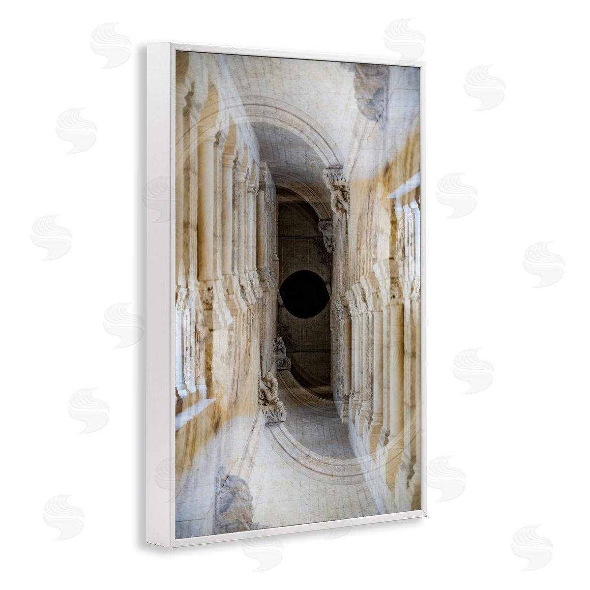 Robin Vandenabeele Surrealist Symmetry Columns Canvas Wall Art Print