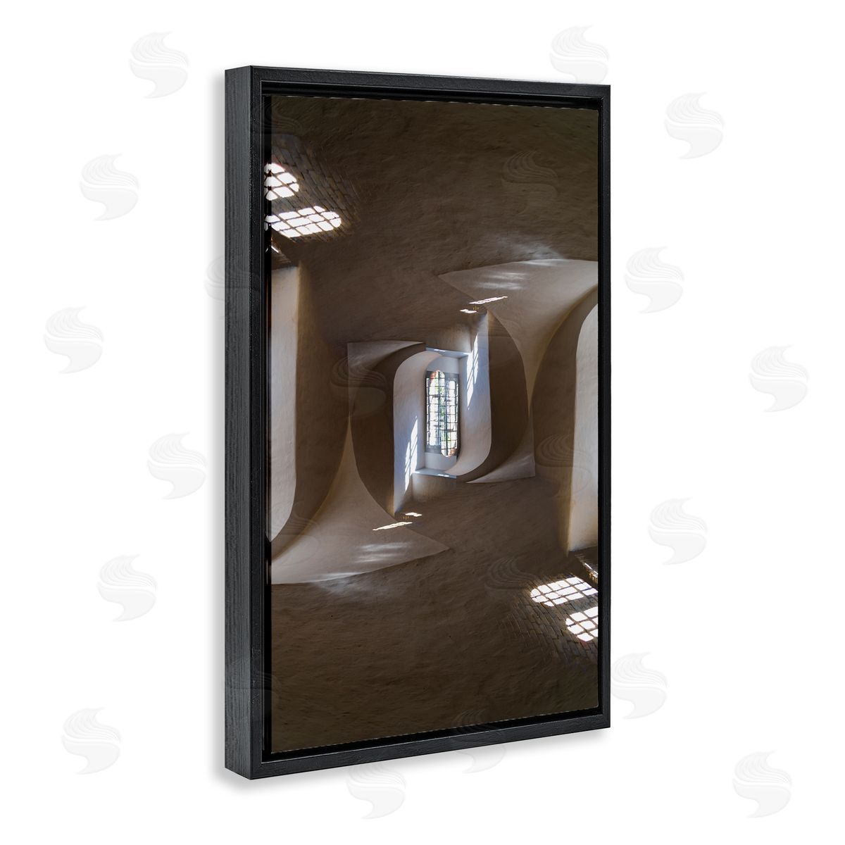Robin Vandenabeele Window Reflections Symmetry Canvas Wall Art Print