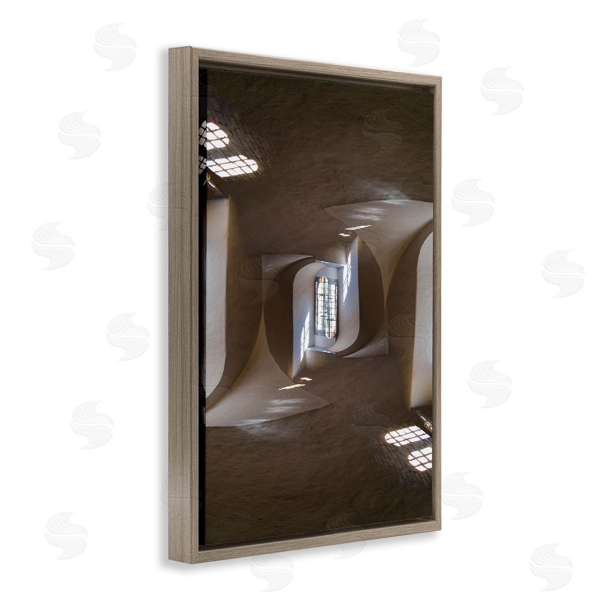 Robin Vandenabeele Window Reflections Symmetry Canvas Wall Art Print