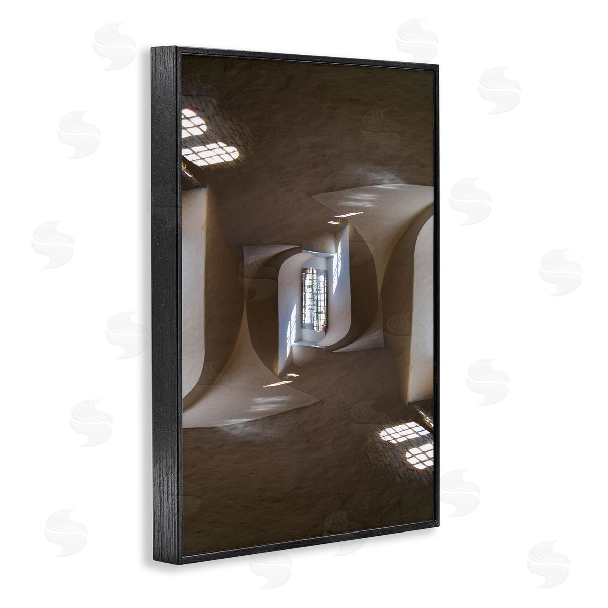 Robin Vandenabeele Window Reflections Symmetry Canvas Wall Art Print