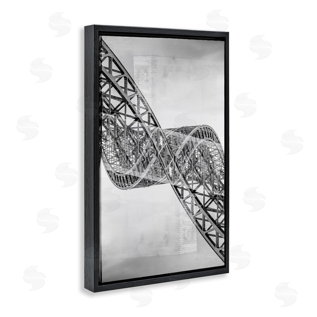 Robin Vandenabeele Surrealist Twisting Iron Canvas Wall Art Print