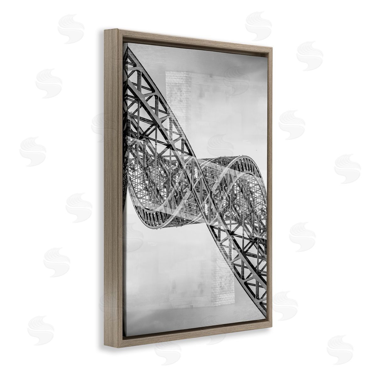 Robin Vandenabeele Surrealist Twisting Iron Canvas Wall Art Print