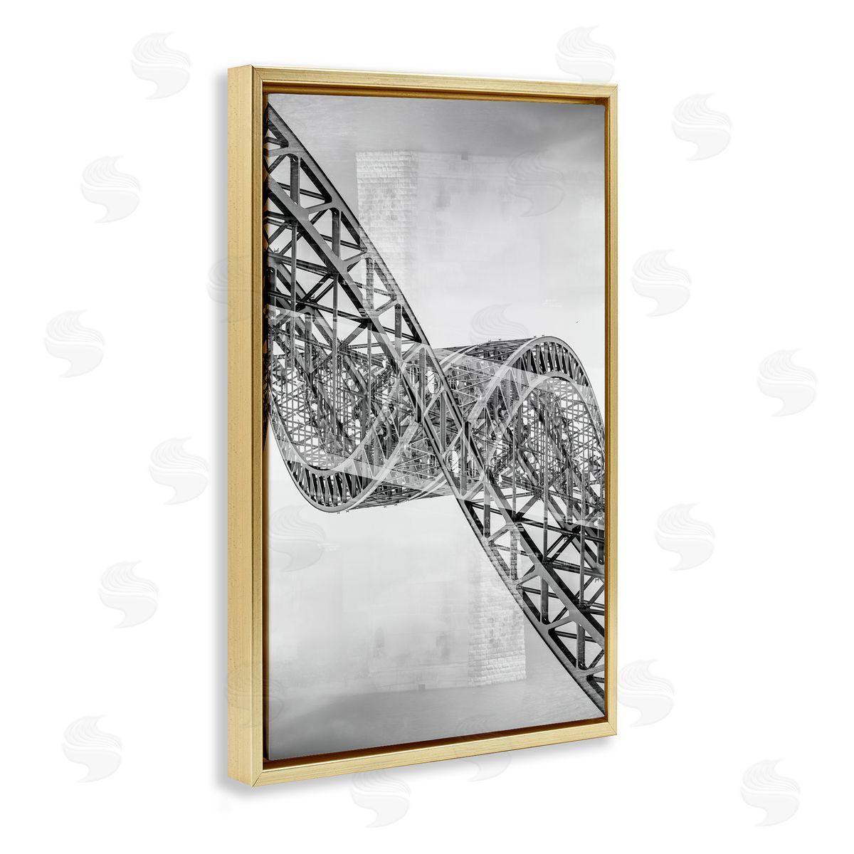 Robin Vandenabeele Surrealist Twisting Iron Canvas Wall Art Print