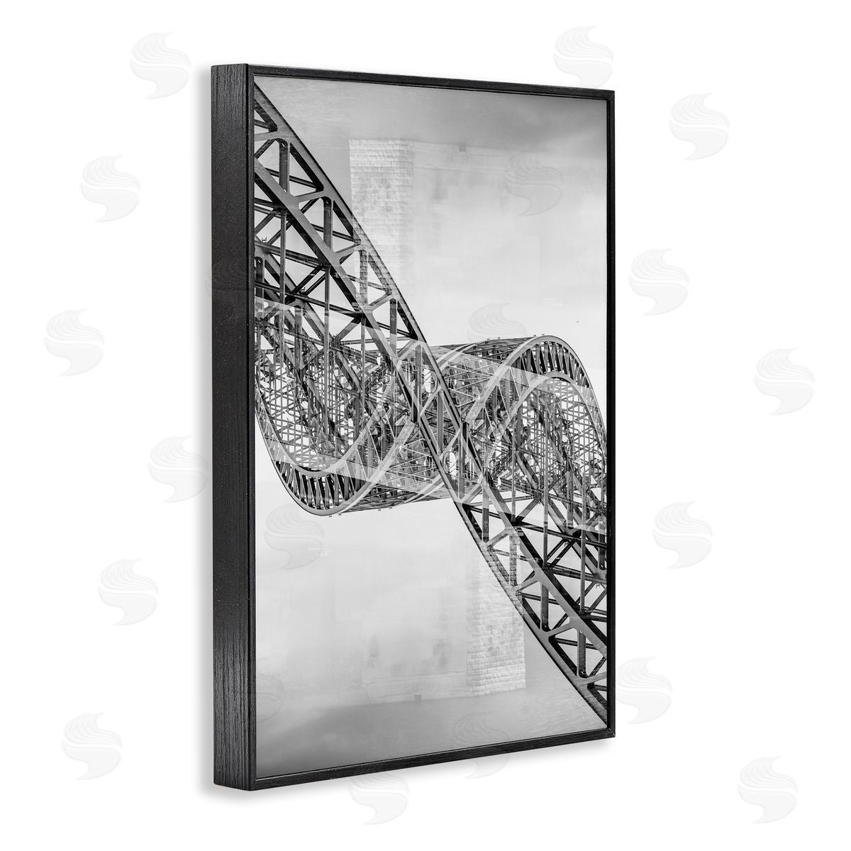 Robin Vandenabeele Surrealist Twisting Iron Canvas Wall Art Print
