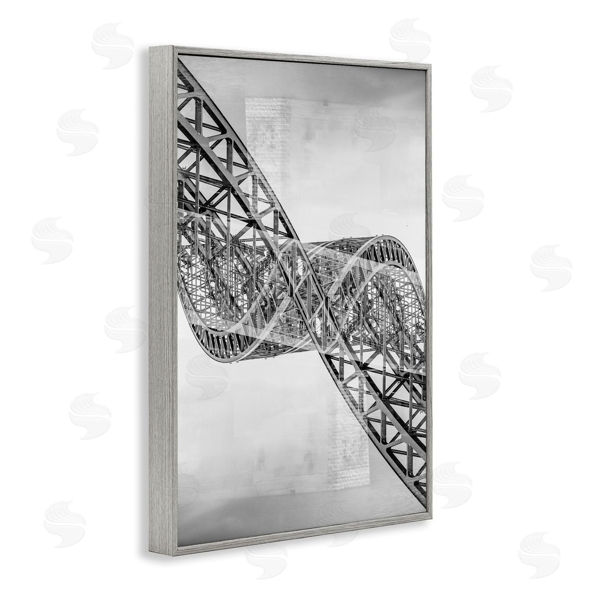 Robin Vandenabeele Surrealist Twisting Iron Canvas Wall Art Print