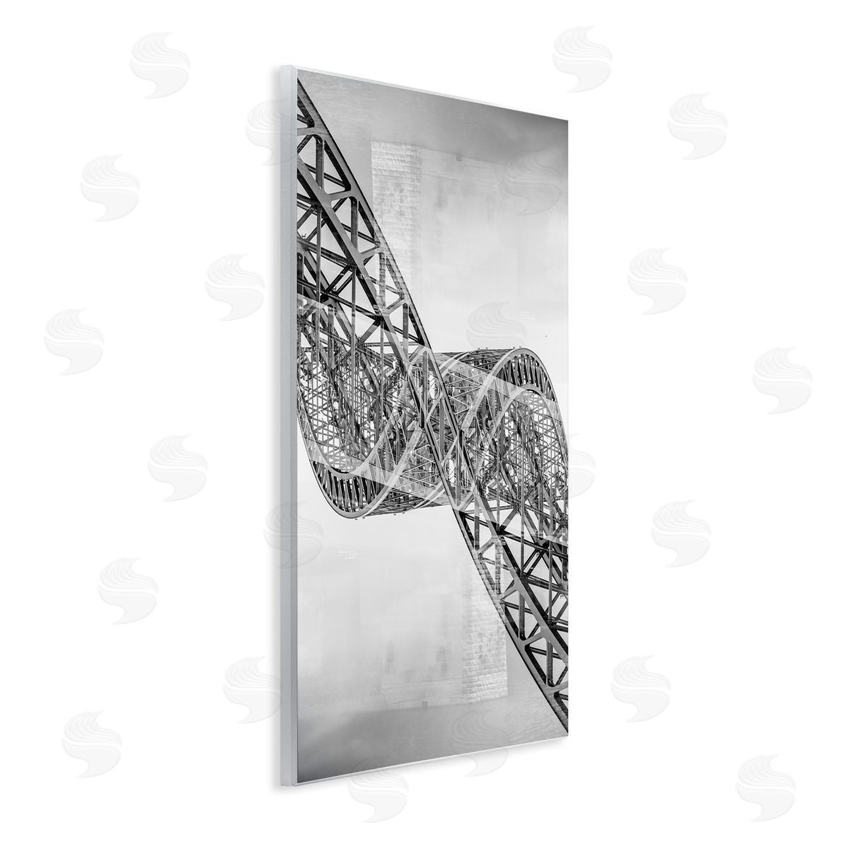 Robin Vandenabeele Surrealist Twisting Iron Canvas Wall Art Print