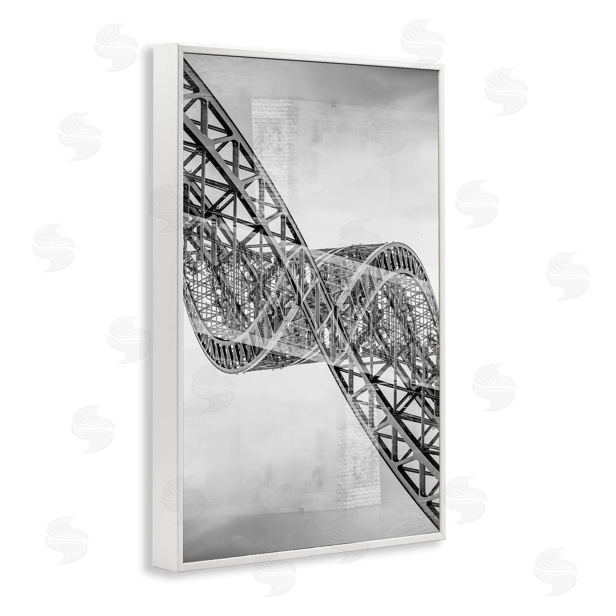 Robin Vandenabeele Surrealist Twisting Iron Canvas Wall Art Print