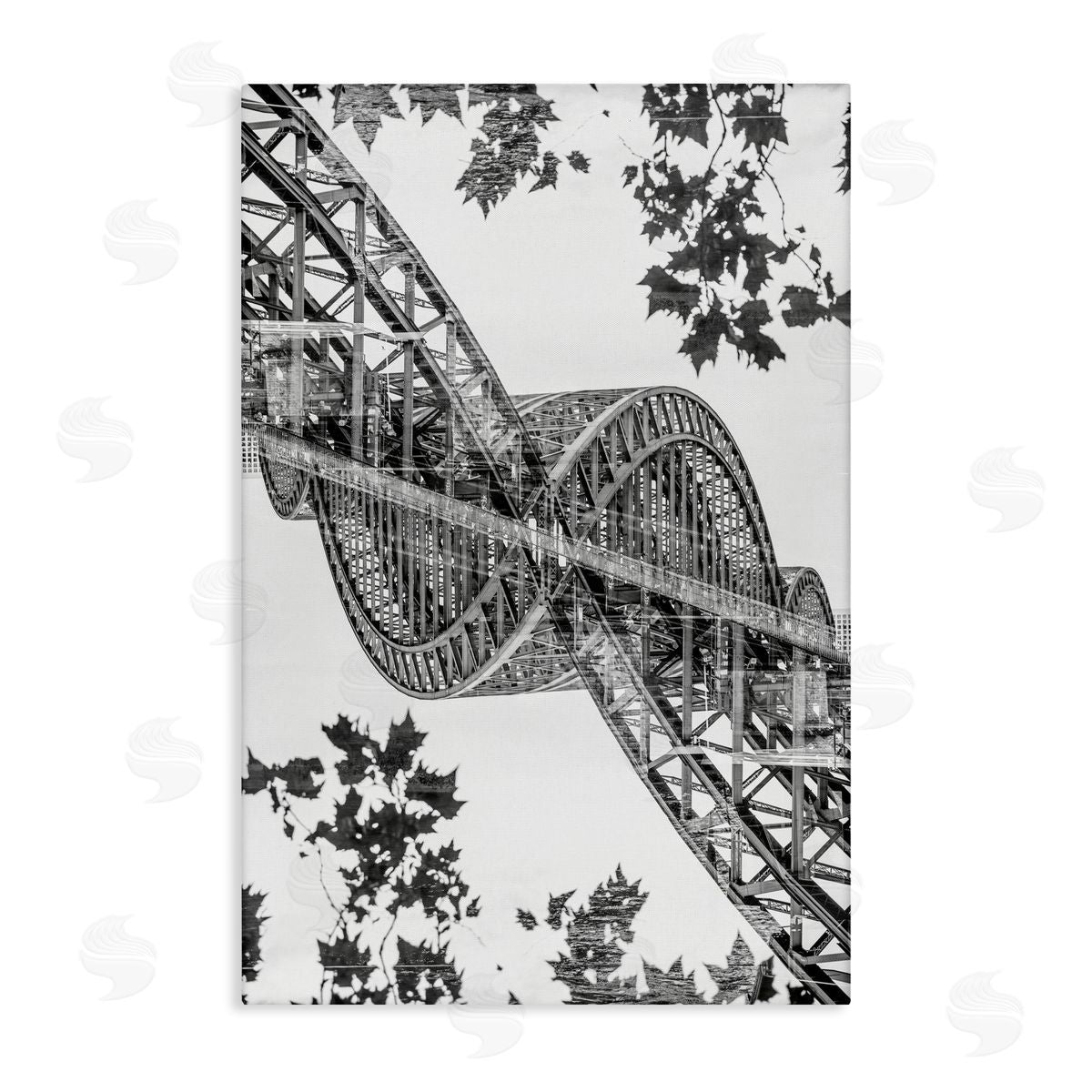Robin Vandenabeele Industrial Iron Surrealism Canvas Wall Art Print