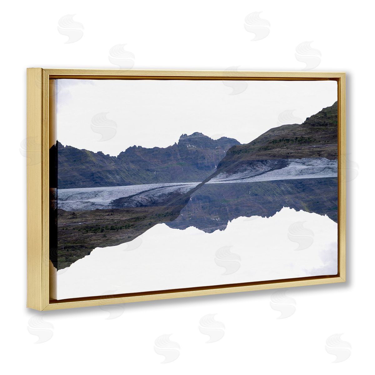 Robin Vandenabeele Ice Road Trip Mountains Canvas Wall Art Print