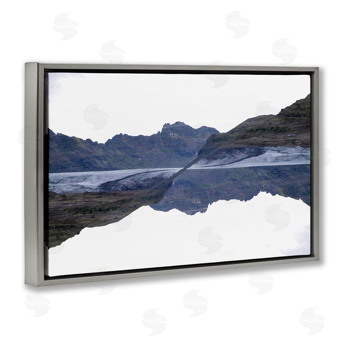 Robin Vandenabeele Ice Road Trip Mountains Canvas Wall Art Print