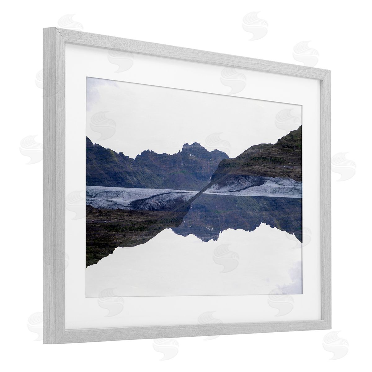 Robin Vandenabeele Ice Road Trip Mountains Canvas Wall Art Print