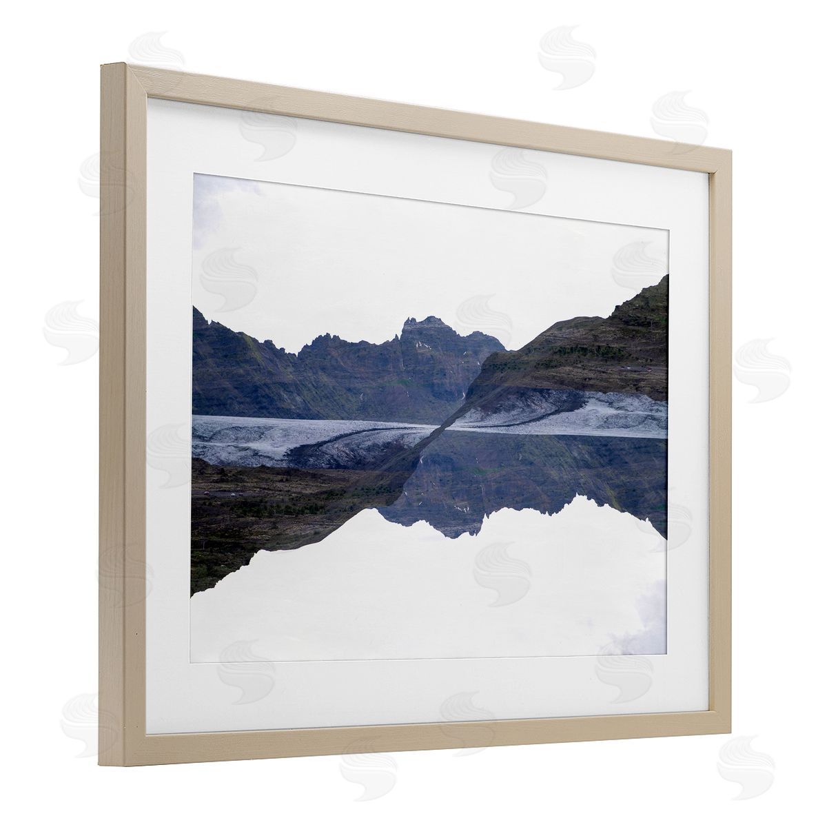 Robin Vandenabeele Ice Road Trip Mountains Canvas Wall Art Print