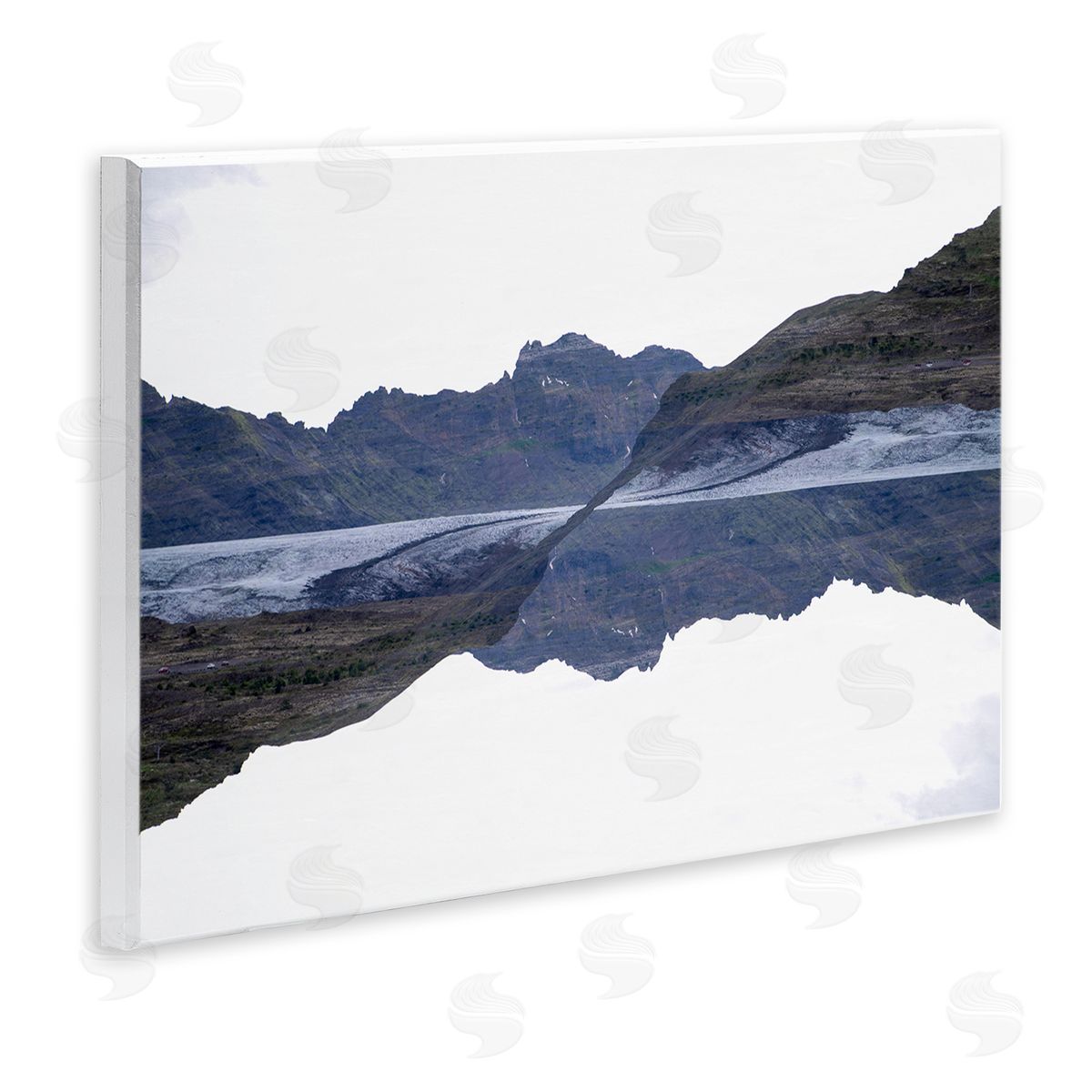 Robin Vandenabeele Ice Road Trip Mountains Canvas Wall Art Print