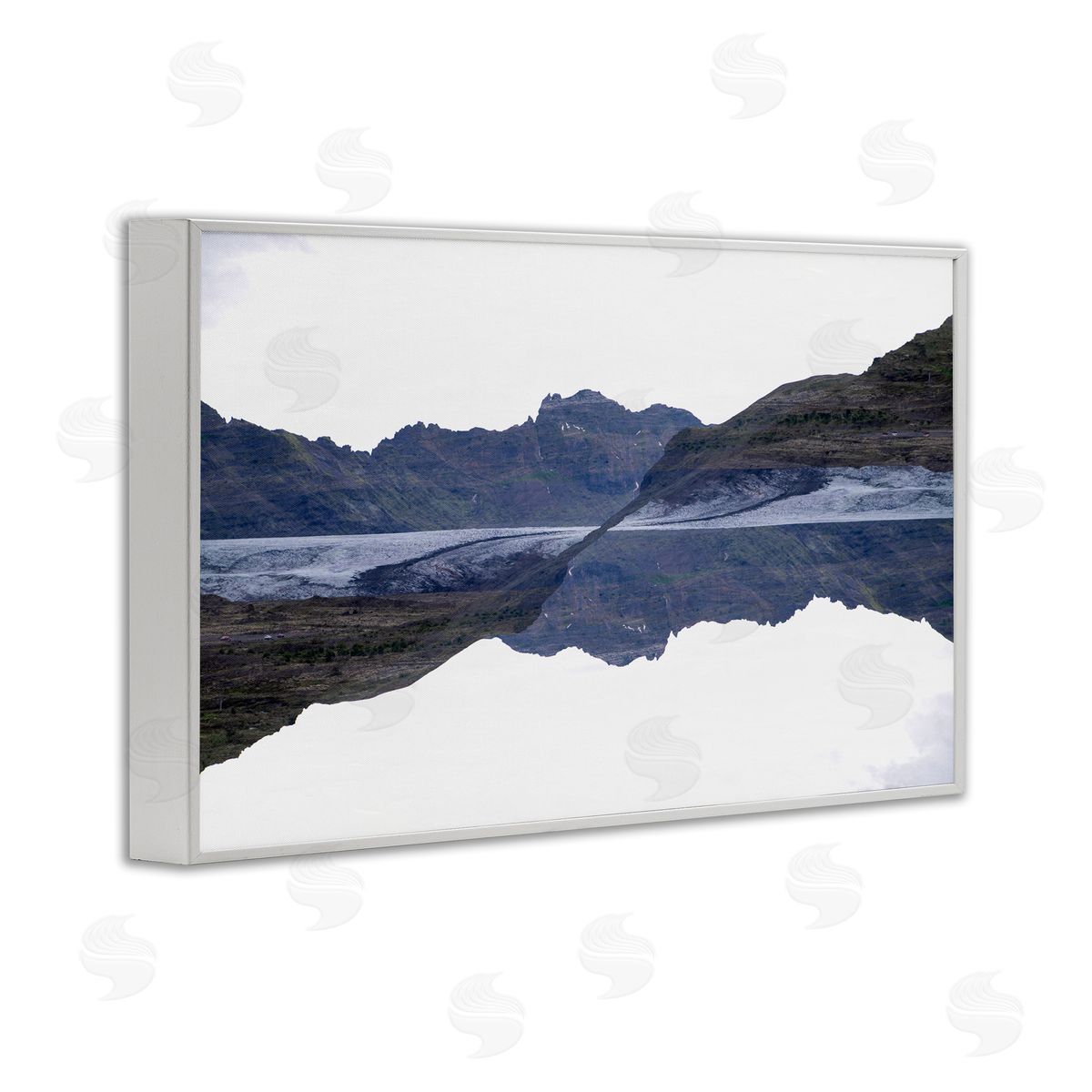 Robin Vandenabeele Ice Road Trip Mountains Canvas Wall Art Print