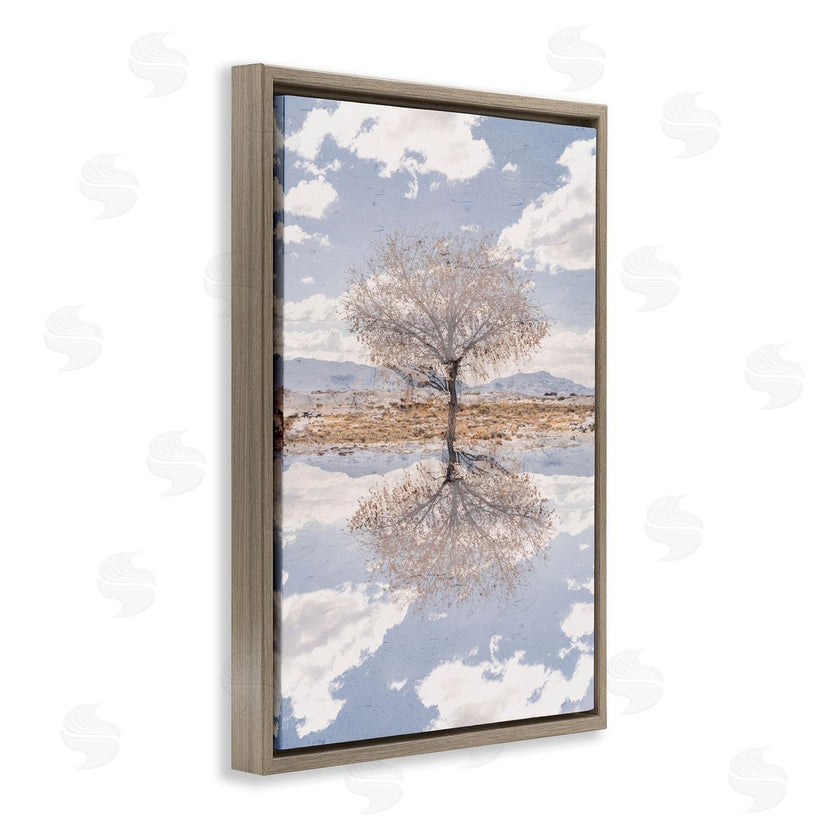 Robin Vandenabeele | Lone Tree & Clouds Reflection