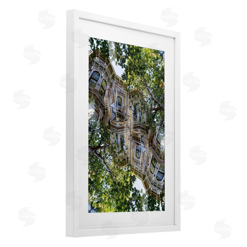 Robin Vandenabeele | Buildings In Trees Surrealism