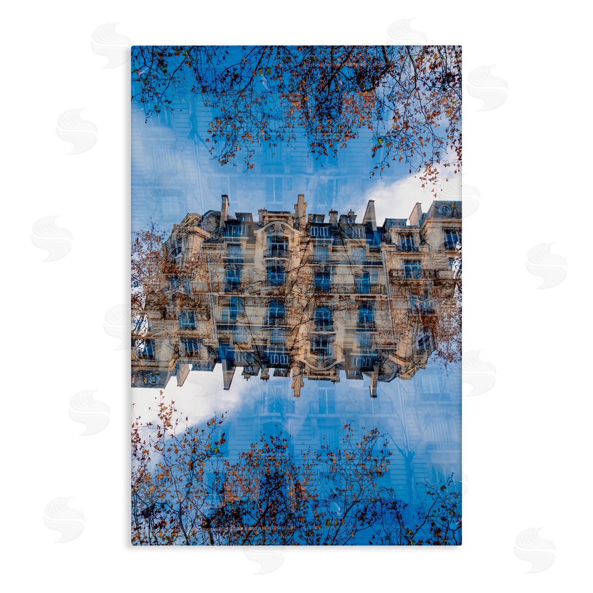 Robin Vandenabeele Architecture Reflections Surrealism Canvas Wall Art Print