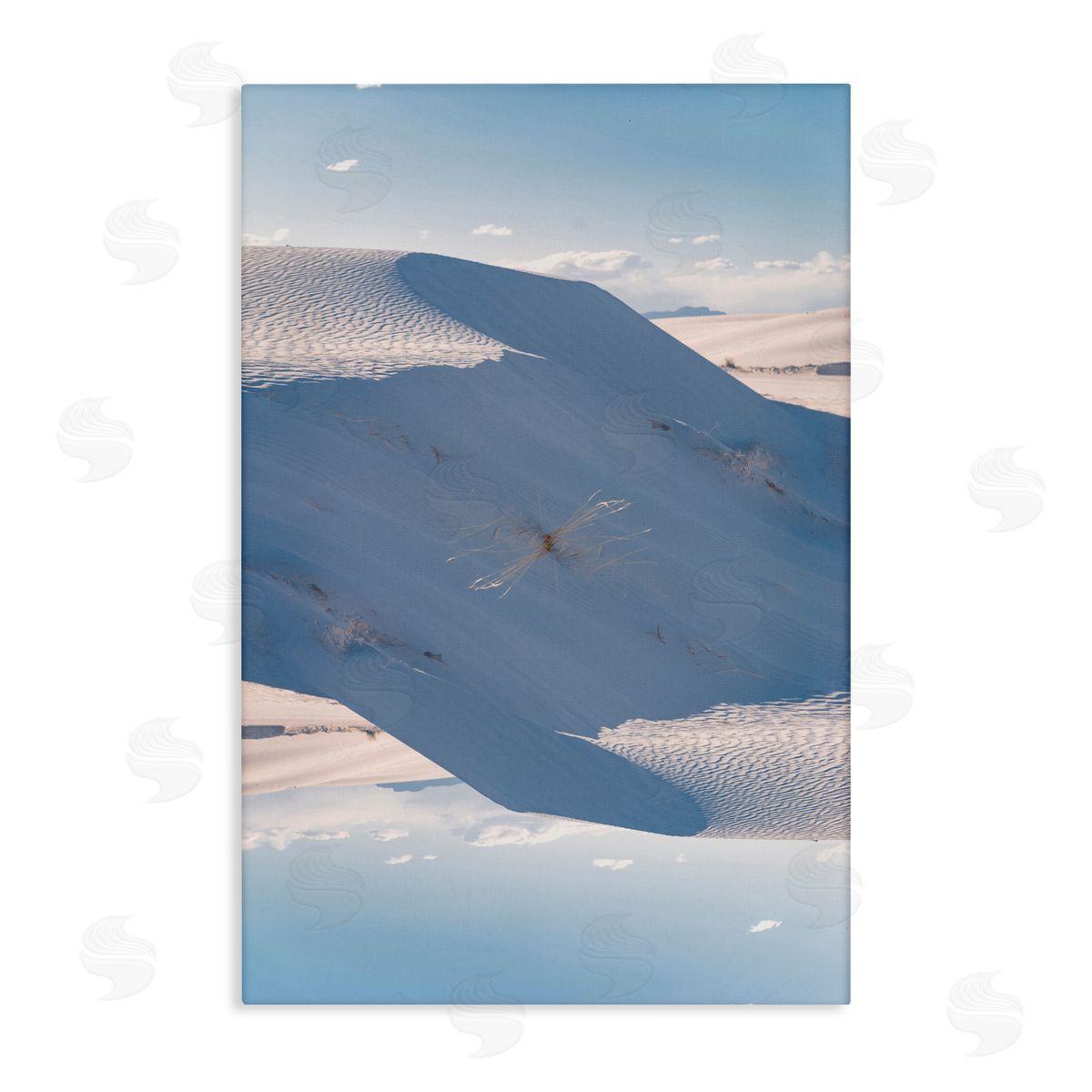 Robin Vandenabeele Symmetrical Sand Dunes Canvas Wall Art Print