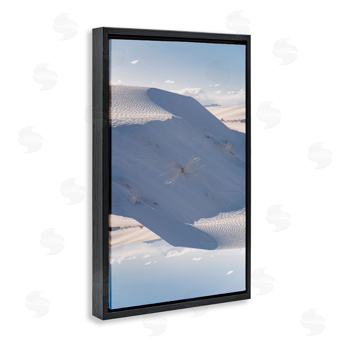 Robin Vandenabeele Symmetrical Sand Dunes Canvas Wall Art Print