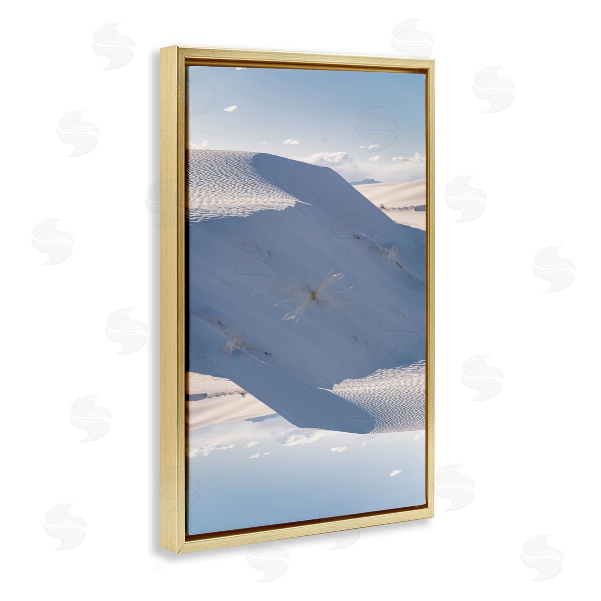 Robin Vandenabeele Symmetrical Sand Dunes Canvas Wall Art Print