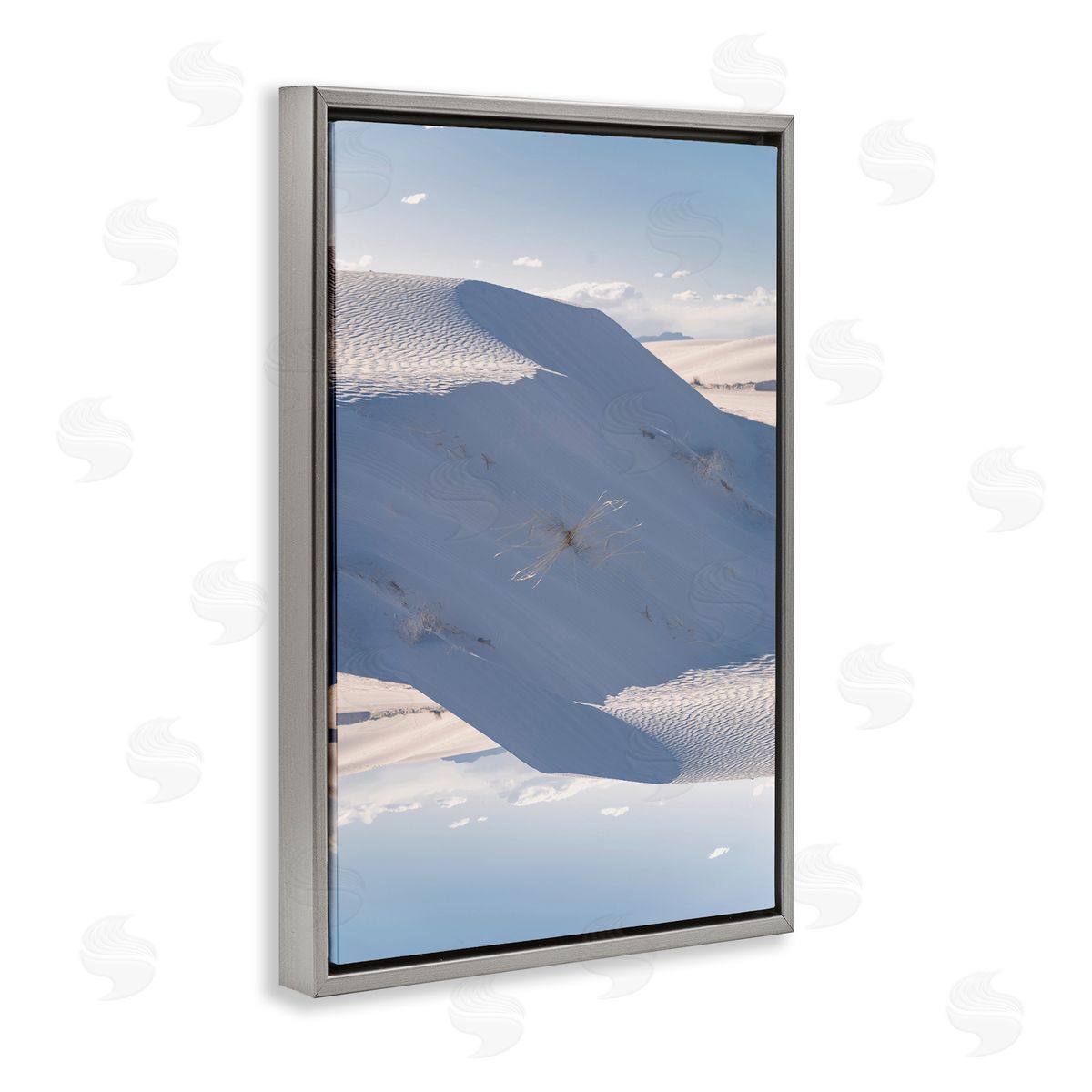 Robin Vandenabeele Symmetrical Sand Dunes Canvas Wall Art Print