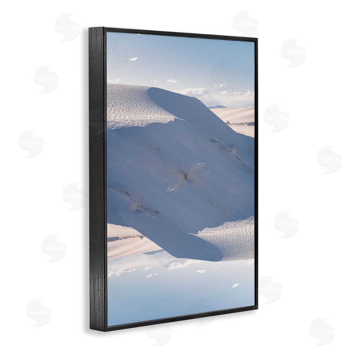 Robin Vandenabeele Symmetrical Sand Dunes Canvas Wall Art Print
