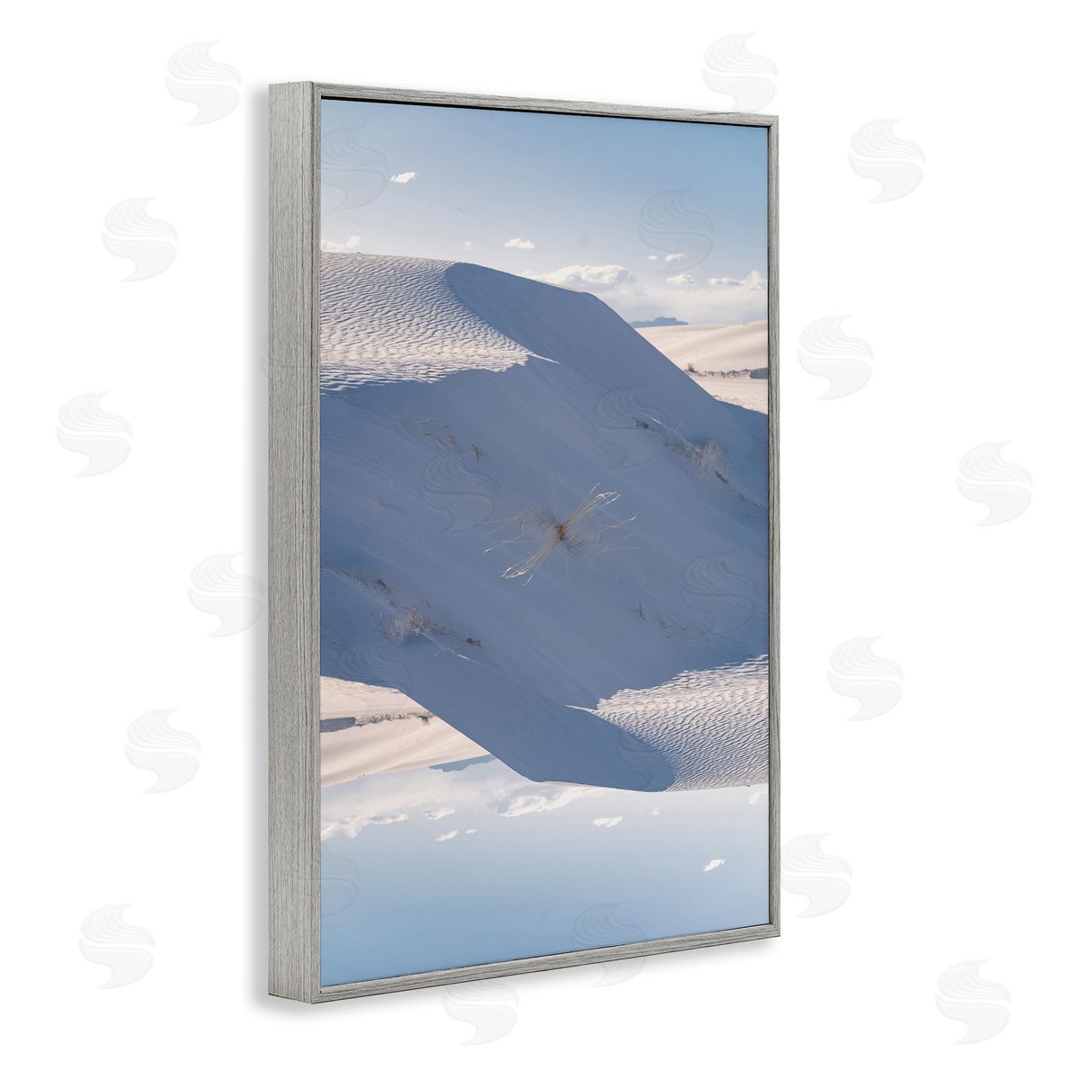Robin Vandenabeele Symmetrical Sand Dunes Canvas Wall Art Print