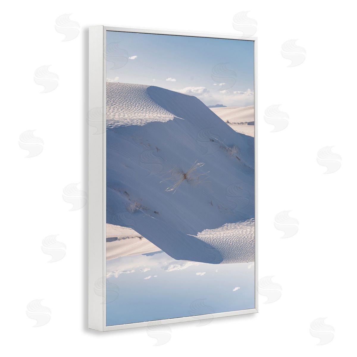 Robin Vandenabeele Symmetrical Sand Dunes Canvas Wall Art Print