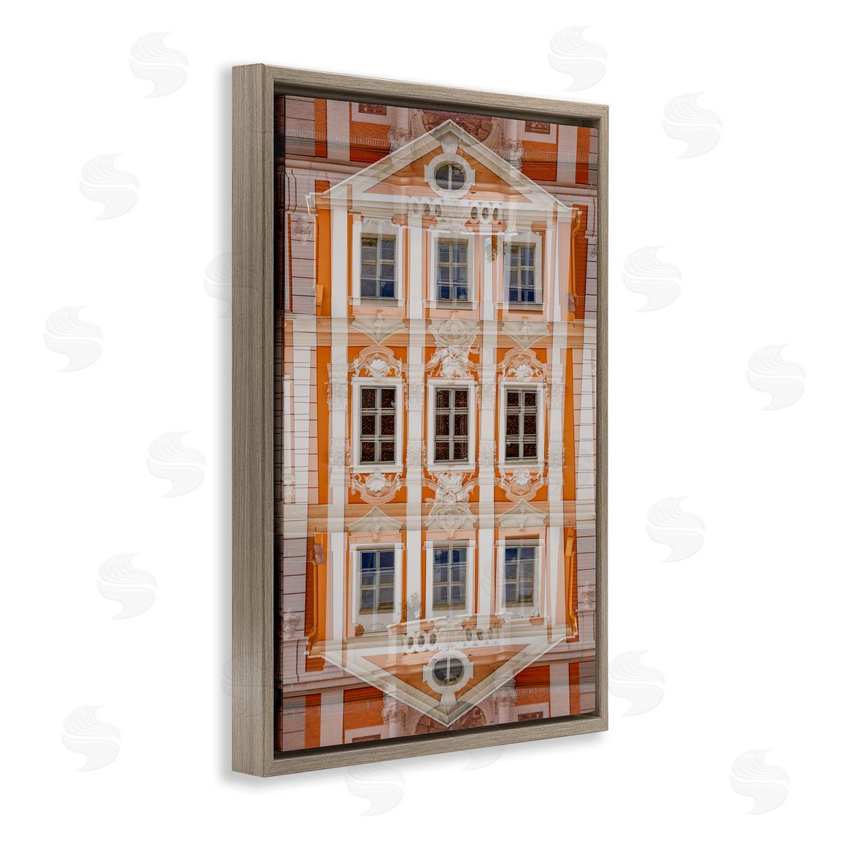 Robin Vandenabeele Symmetrical Architecture Windows Canvas Wall Art Print