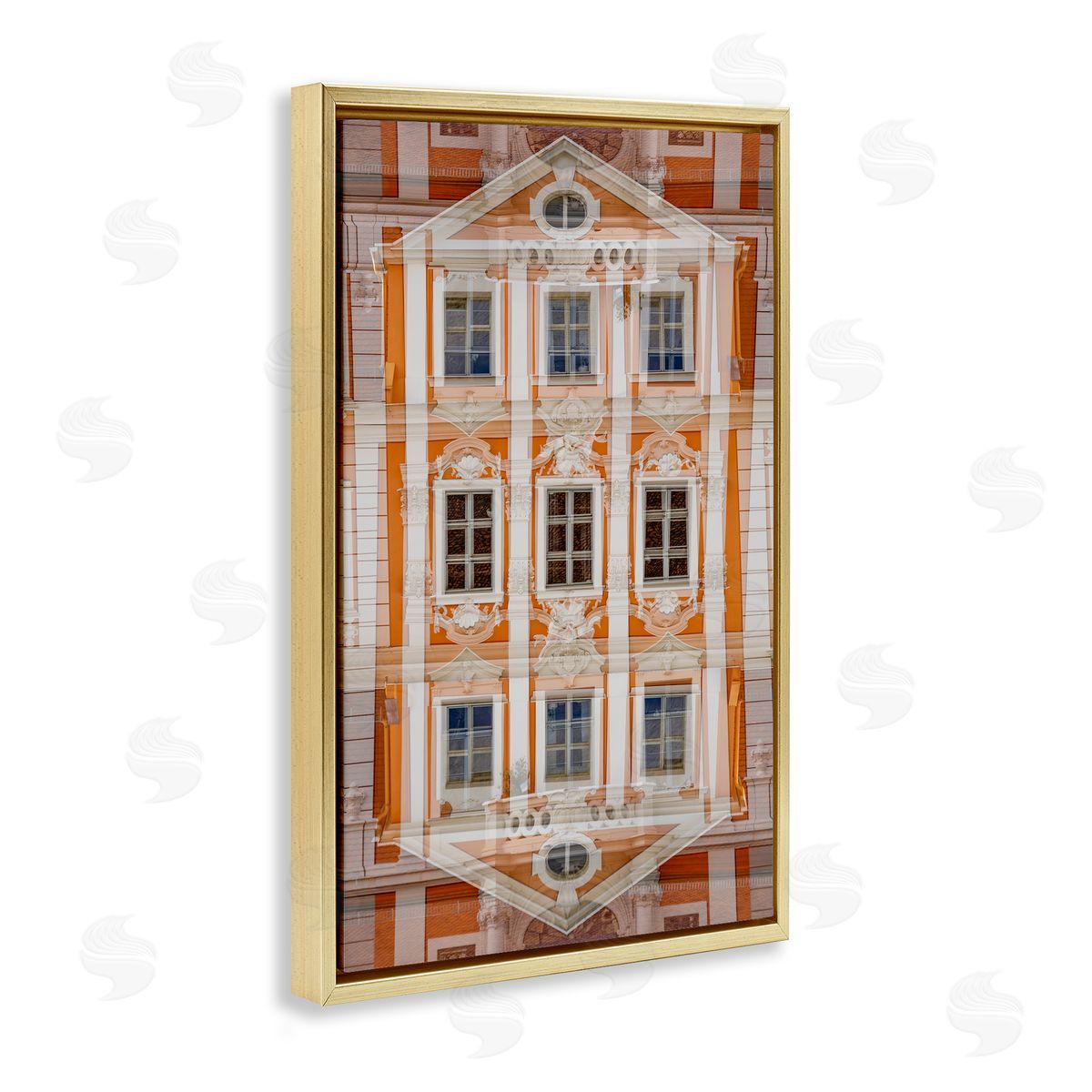 Robin Vandenabeele Symmetrical Architecture Windows Canvas Wall Art Print