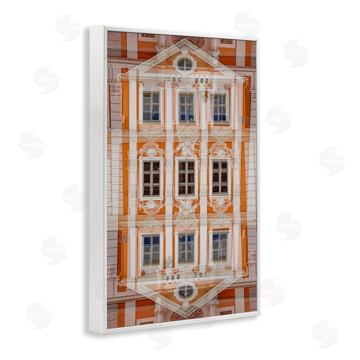 Robin Vandenabeele Symmetrical Architecture Windows Canvas Wall Art Print