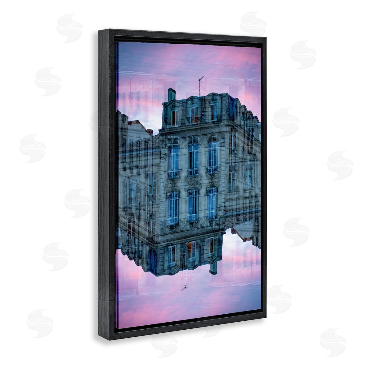 Robin Vandenabeele Surreal Symmetry Building Facade Canvas Wall Art Print