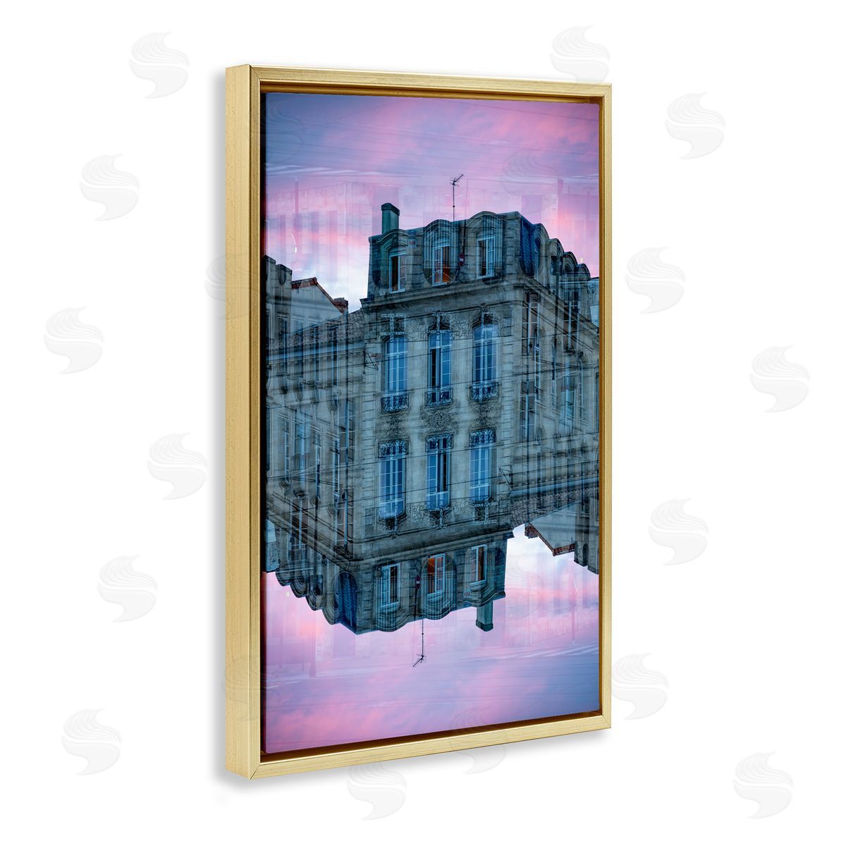 Robin Vandenabeele Surreal Symmetry Building Facade Canvas Wall Art Print