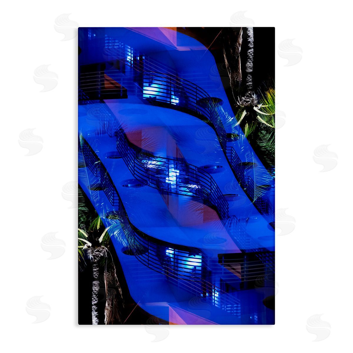 Robin Vandenabeele Ocean Drive Surrealism Canvas Wall Art Print